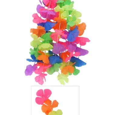 Hawaiian Lei Multicolour Bunting 3m