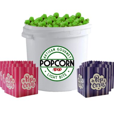 Green Apple Flavoured Popcorn