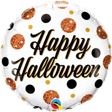 Halloween Dots Balloon 18 Inch