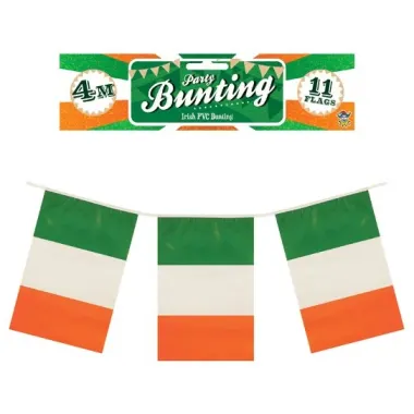 Irish Bunting 4m (11 Flags)