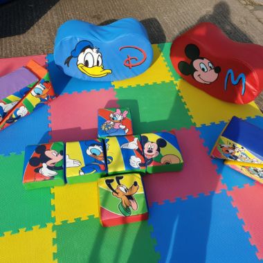 10 Piece Disney Soft Play With 2 Rockers