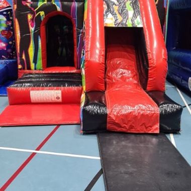 Mega Disco Front Slide Castle
