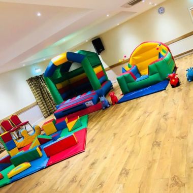 Multicolour Package Castle Is 8ft In Height - Indoor Hire Only