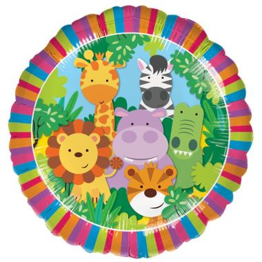 Jungle Friends Balloon - 18inch Foil