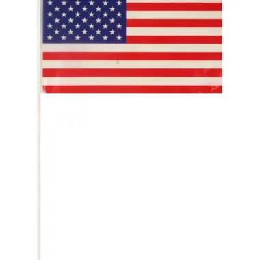 Handheld Usa Flag On Stick Pack Of 50