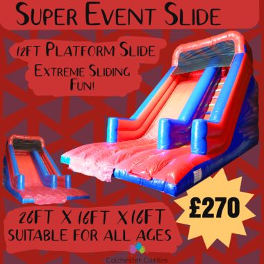 12ft Platform Super Slide