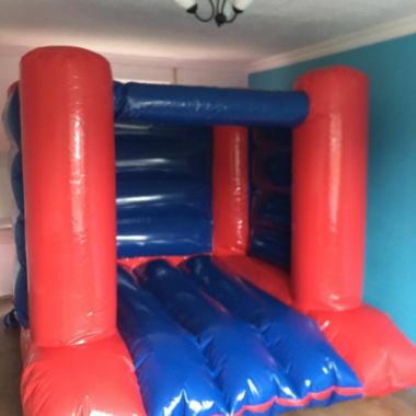 In Your House Bouncy Castle Red And Blue