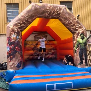 Heroes Bouncy Castle