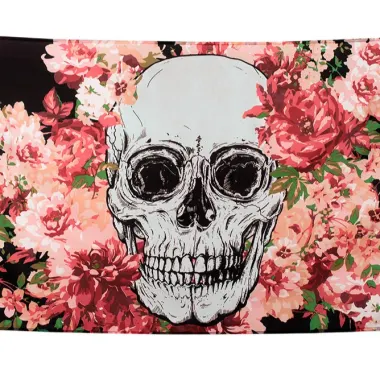 Day Of The Dead Flag (150cm X 90cm)