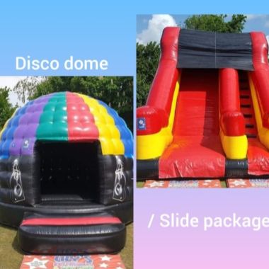 Disco Dome And Slide Package