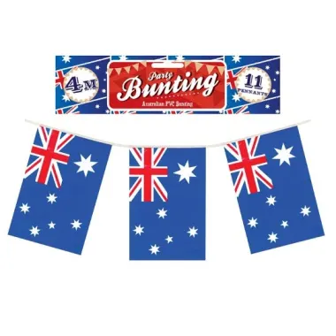 Australia Bunting 4m (11 Flags)