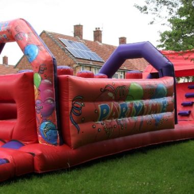 50ft X 10ft Party Party Assault Course.