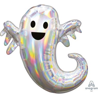 Iridescent Ghost 28inch Supershape Balloon