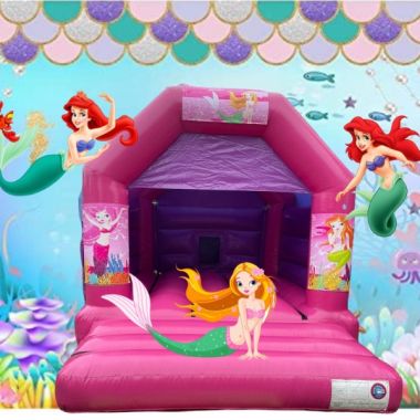 Mermaid Disco Bouncy Castle Hire