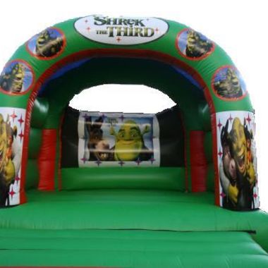 15ft X 15ft Adult Shrek Bouncy Castle