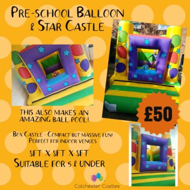 Pre-school Balloon & Star Castle