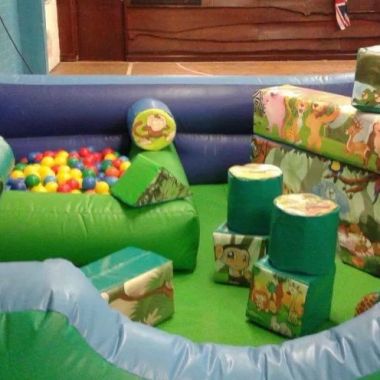 Jungle Themed Soft Play And Castle Package