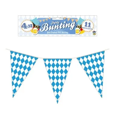 Beer Festival Bavarian Bunting 4m (11 Flags)