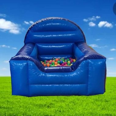 Blue Inflatable Ball Pool