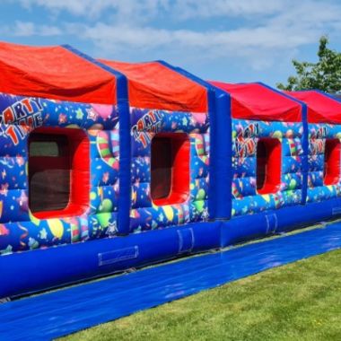 57ft Party Time Full Assault Course Fun Run