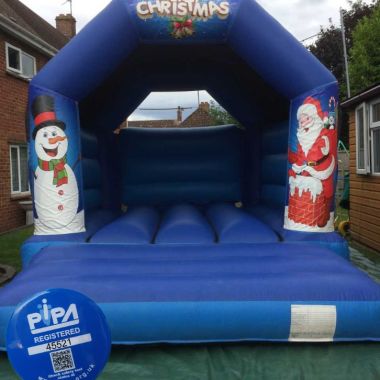 Christmas Castle Blue