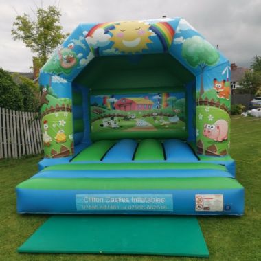 Farmyard Bouncy Castle 13x13