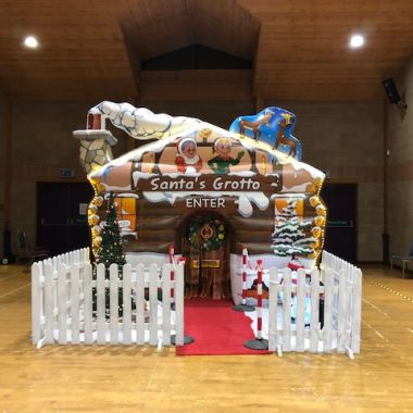 Inflatable Santa Grotto