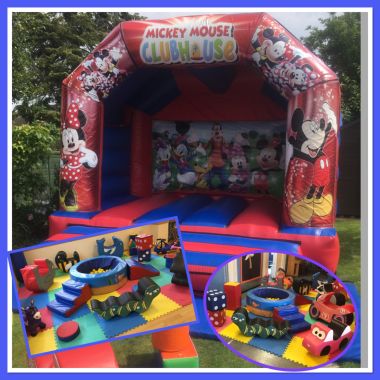 Mickey Castle & Soft Play Package