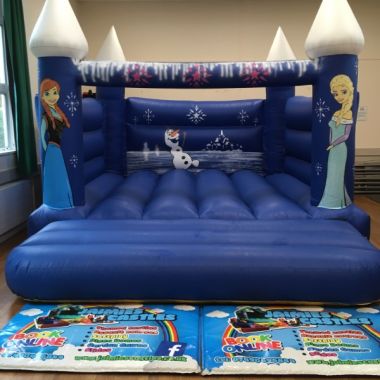 Frozen Disney Bouncy Castle Hire Surrey