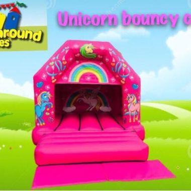 Unicorn Bouncy Castle