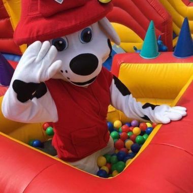 Play Park 15x15 Includes Bouncy Castle , Slide , Ball Pool