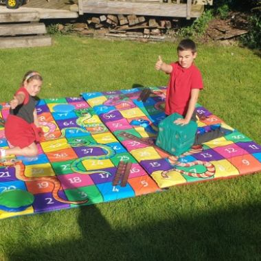 Giant Snakes And Ladders