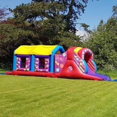 Assault Course Celebration 12ft X 35ft