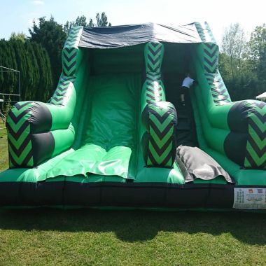 8ft Platform Double Lane Slide