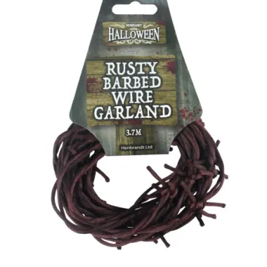 Barbed Wire Garland 3.7m