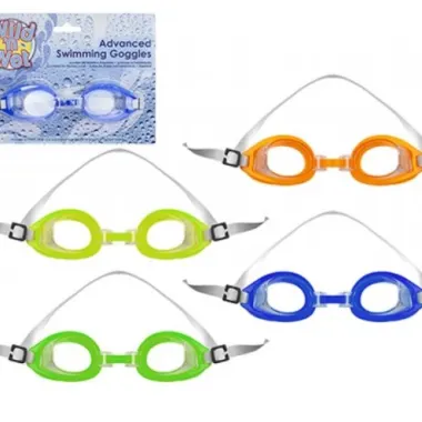 Swimming Goggles In 4 Assorted Colours - Price Is For 1 Pair