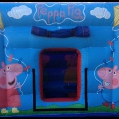 Peppa Pig Bouncy Castle With Flat Roof