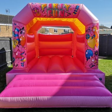 Pink Party Castle 12ftby15ft