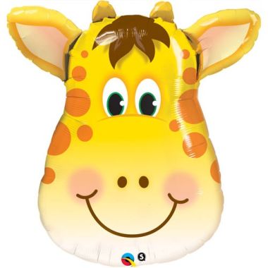 Birthday Jolly Giraffe Supershape Balloon - 32inch Foil