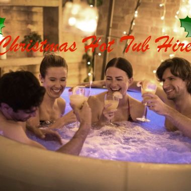 Christmas Hot Tub Spa Hire