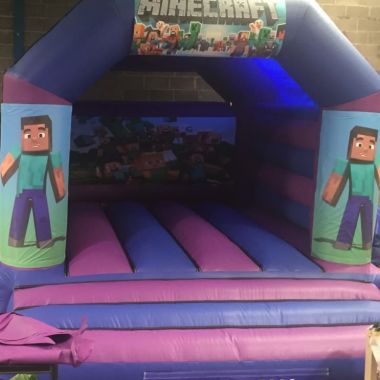 Minecraft Bouncy Castle - 12 X 14