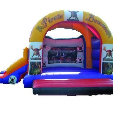15ft X 21ft Pirates Of The Caribbean Slide Castle