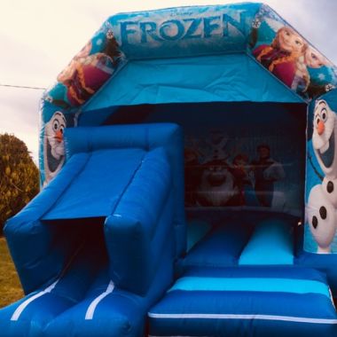 Frozen Bouncy Castle Combi
