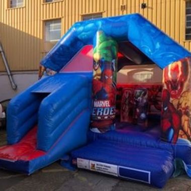 Superheros Activity Bouncy Castle