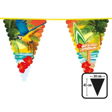 Giant Beach Bunting 6m (flags 30cm X 45cm)