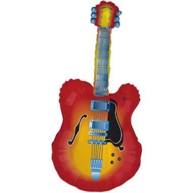 Guitar Supershape Giant Balloon - 41inch Foil