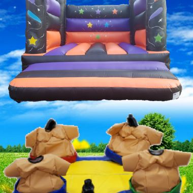 Package 5 - Any Adult Castle With Family Sumo Suits