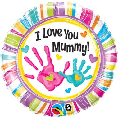 I Love You Mummy 18 Inch Balloon