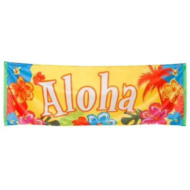 Aloha Beach Banner (74cm X 220cm)
