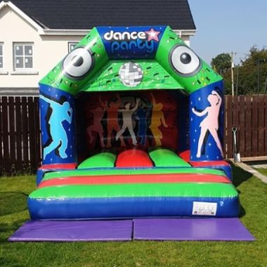 Brand New Disco Bouncy Castle Glossy Indoor Price